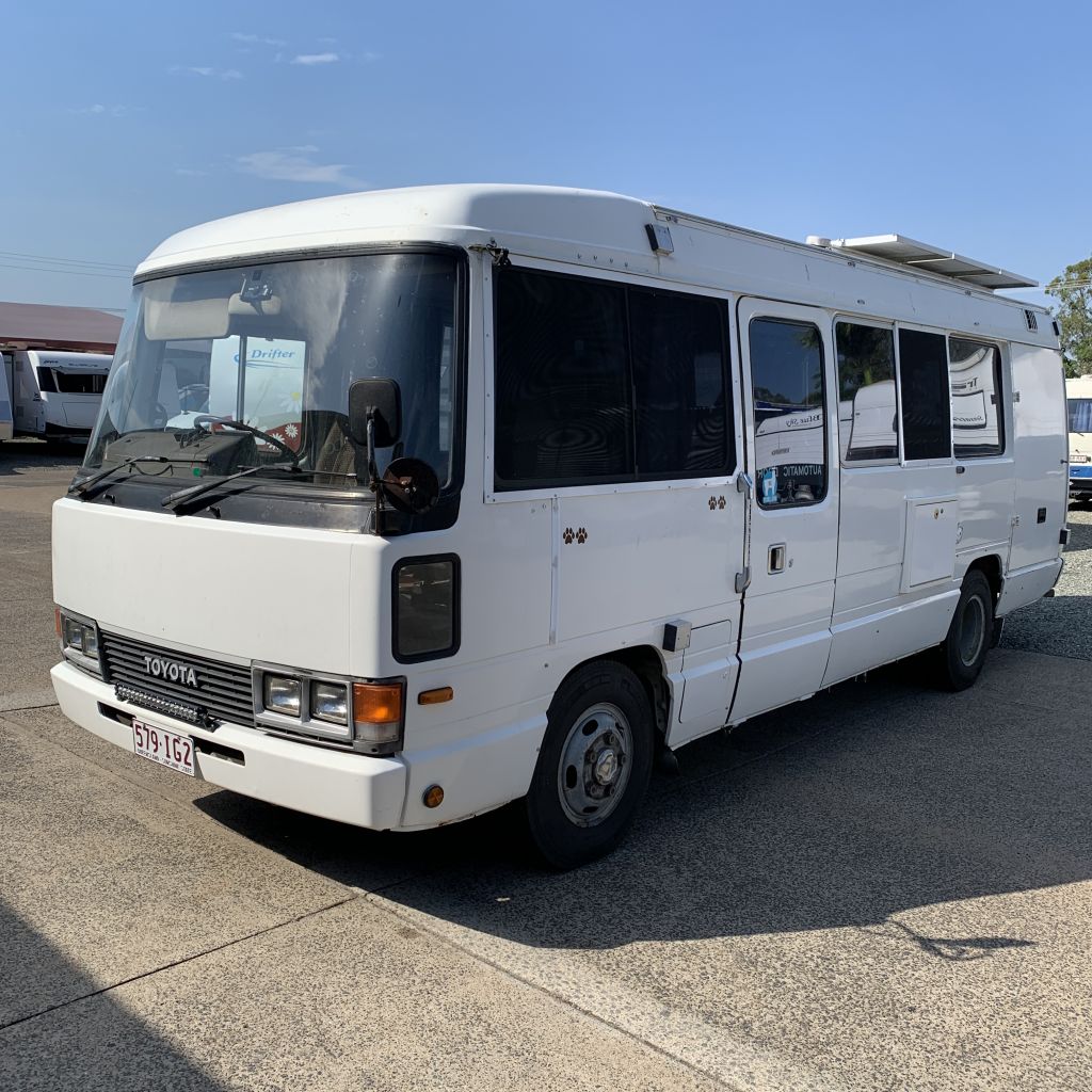 1991 Toyota Coaster Motorhome For Sale At 23 900 In Queensland