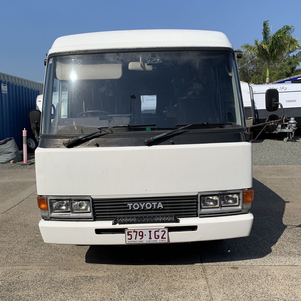 1991 Toyota Coaster Motorhome For Sale At 23 900 In Queensland