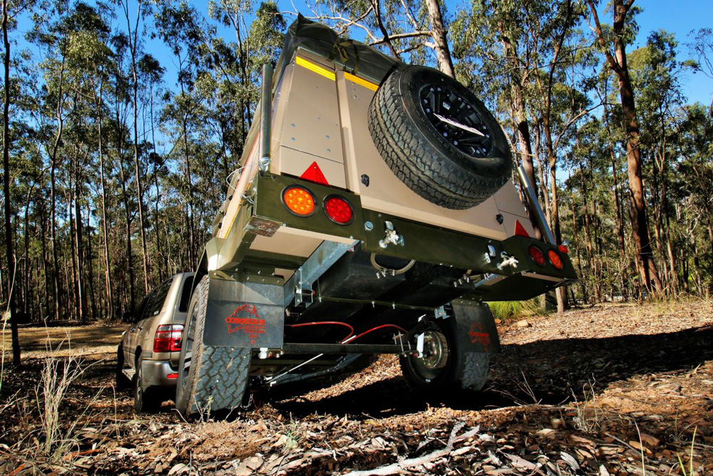 conqueror camper trailer