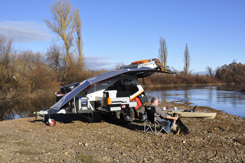 Trak Hybrid camper trailer