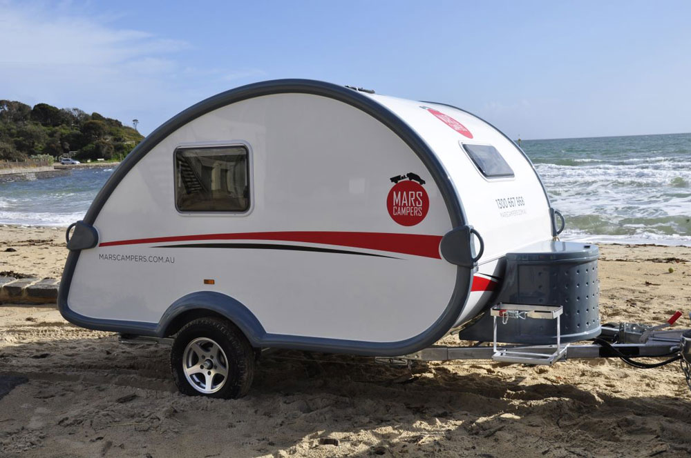 Mars Teardrop Style Hybrid Camper