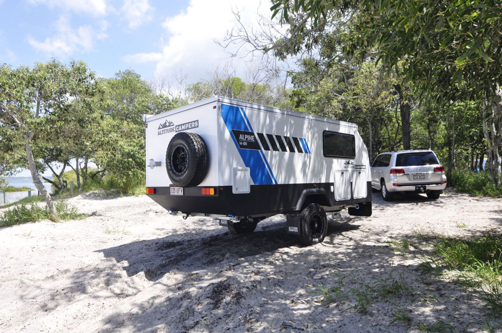 Altitude hybrid Camper Trailer